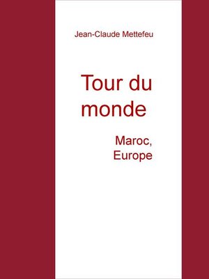 cover image of Tour du monde